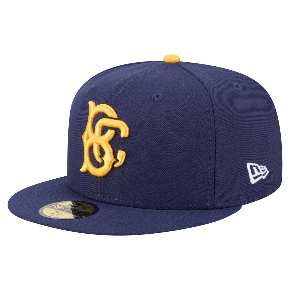 Casquette ajustée 59FIFTY Authentic Collection New Era Brooklyn Cyclones - Bleu marine